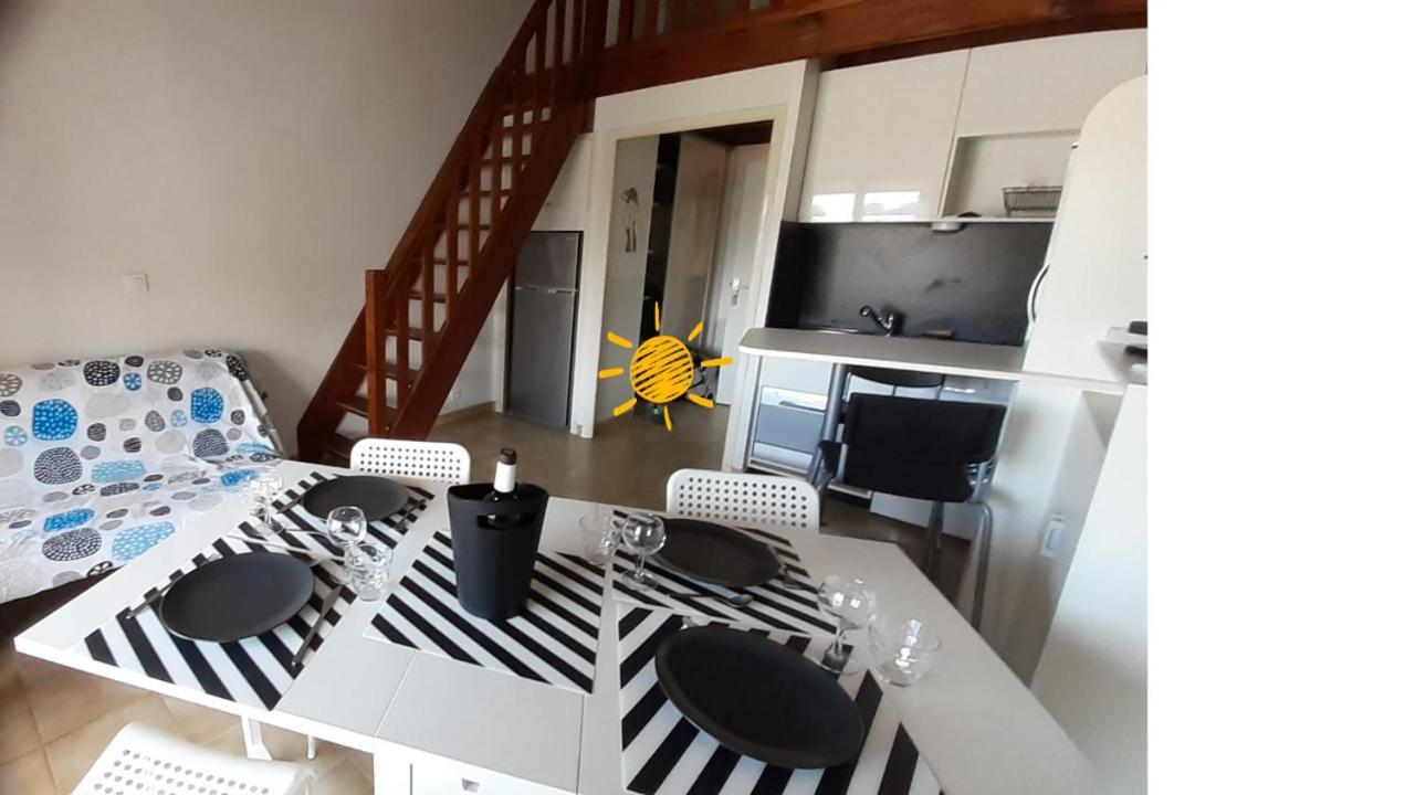 Appartement Terrasse Vue Mer, Plage Gorguette A 1 Minute A Pied, Wifi,Clim Parking Collectif ساناري سور مير المظهر الخارجي الصورة